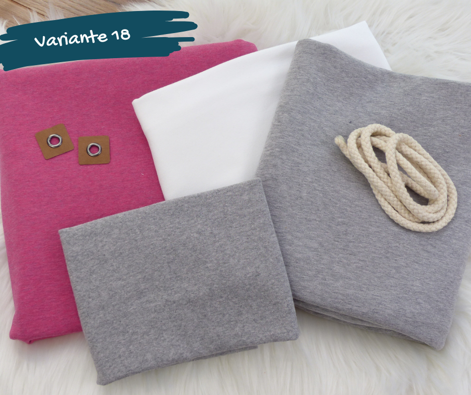 Nähpaket - Hoodie "Toni"  für Kinder