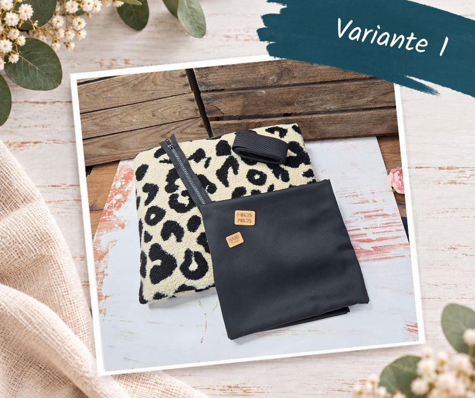 Nähpaket  "Weste" mit Teddyfleece