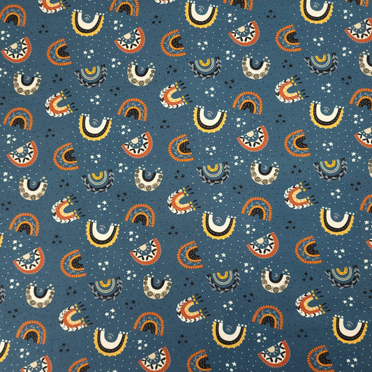 Baumwolle Jersey "Regenbogen" Jeans