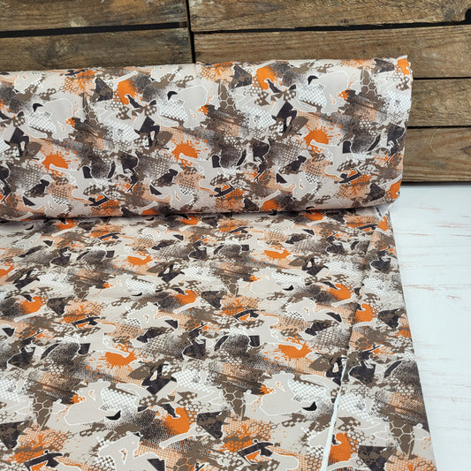 Baumwolljersey "Skater" Sand