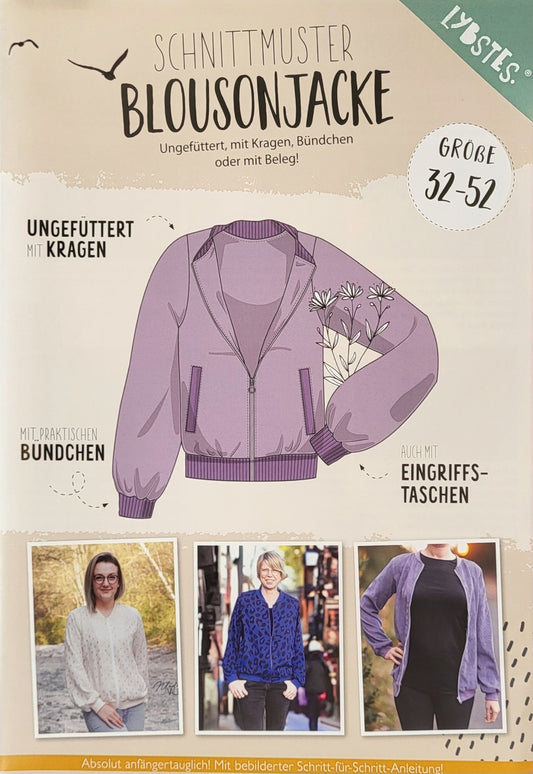 "Blousonjacke" von Lybstes (Gr.32-52)