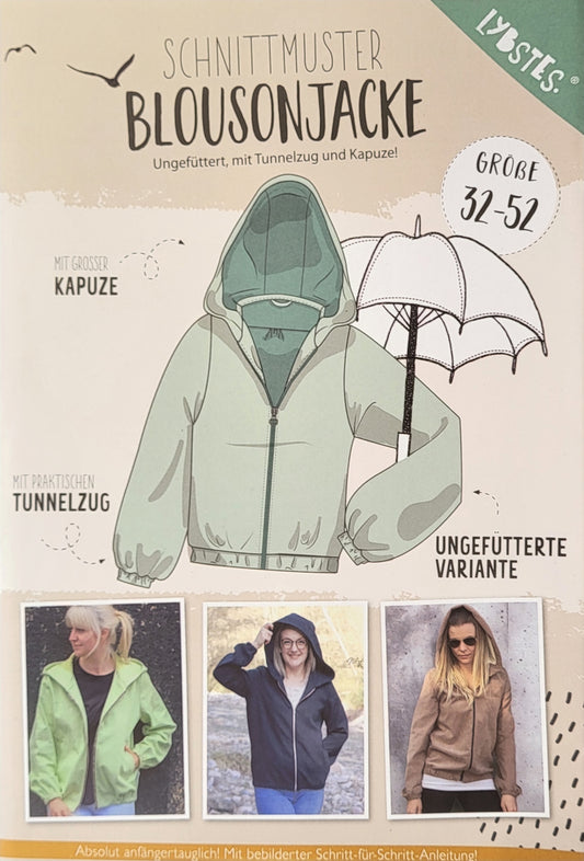 "Blousonjacke mit Tunnelzug" von Lybstes (Gr.32-52)