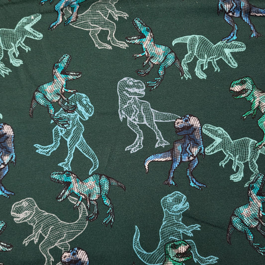 Sweat "Dino" Dunkelgrün