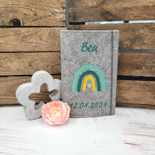 U-Heft Hülle-Regenbogen