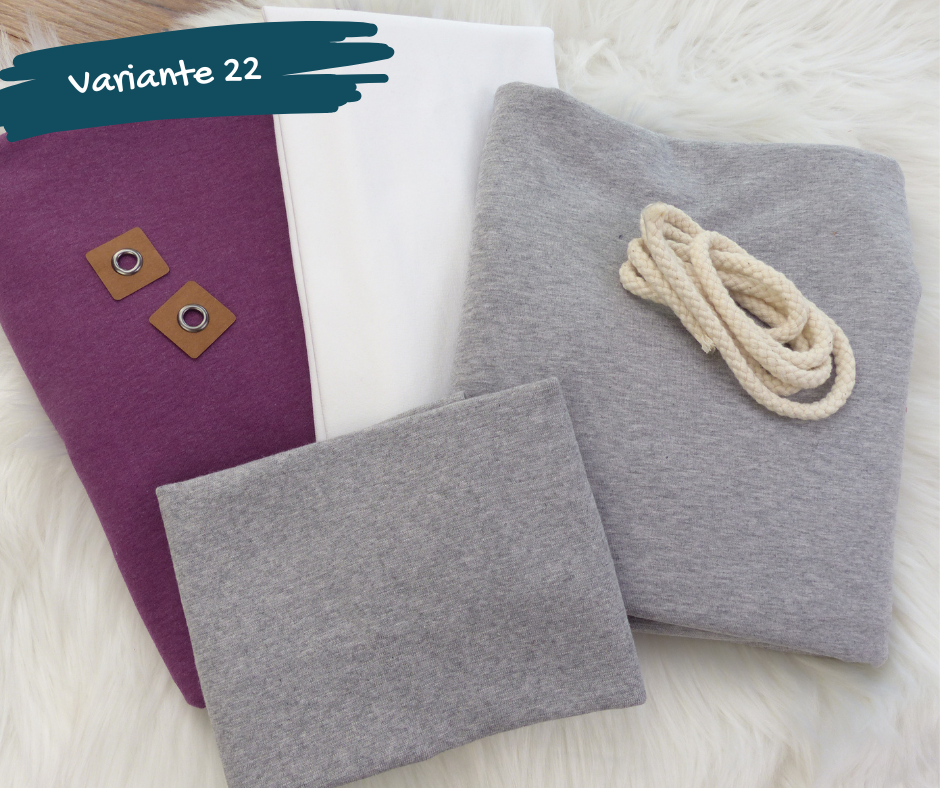 Nähpaket - Hoodie "Toni"  für Kinder