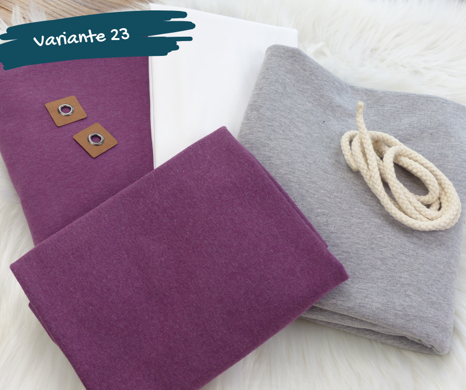 Nähpaket - Hoodie "Toni"  für Kinder