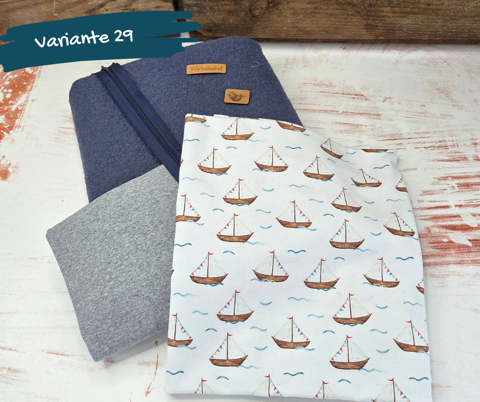 Nähpaket -  "Lyblingsjacke" (Gr.86-134)