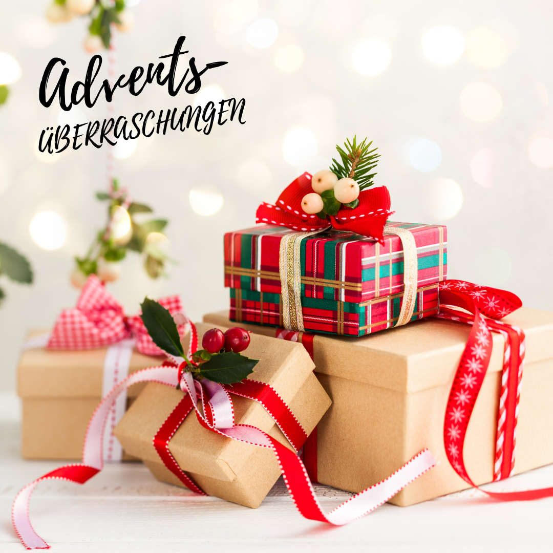 Adventsüberraschungen 2024 (4 + 1 Gratis Päckchen)