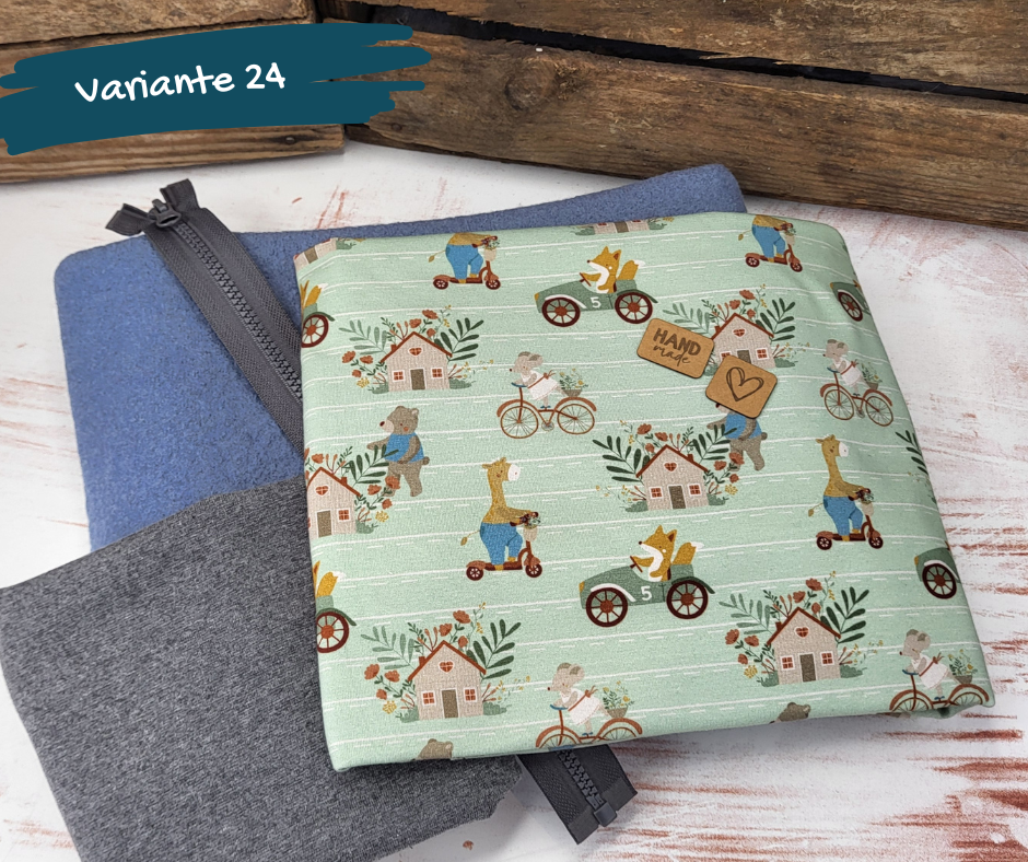 Nähpaket  "Lyblingsjacke" (Gr.86-134)