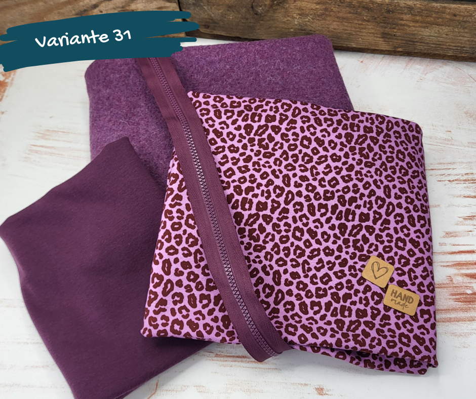 Nähpaket  "Lyblingsjacke" (Gr.86-134)