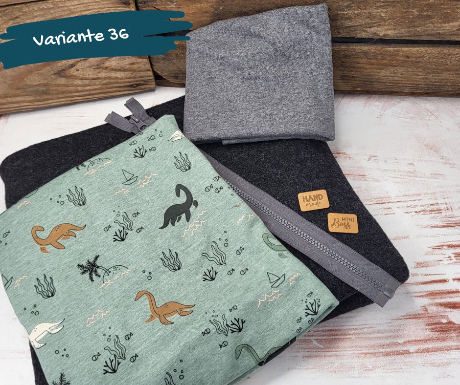 Nähpaket  "Lyblingsjacke" (Gr.86-134)