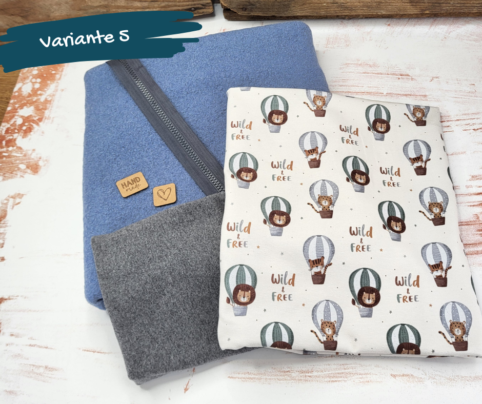 Nähpaket -  "Lyblingsjacke" (Gr.86-134)