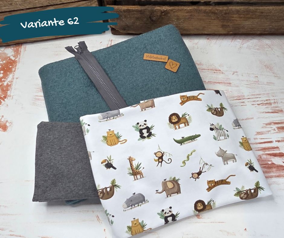 Nähpaket -  "Lyblingsjacke" (Gr.86-134)
