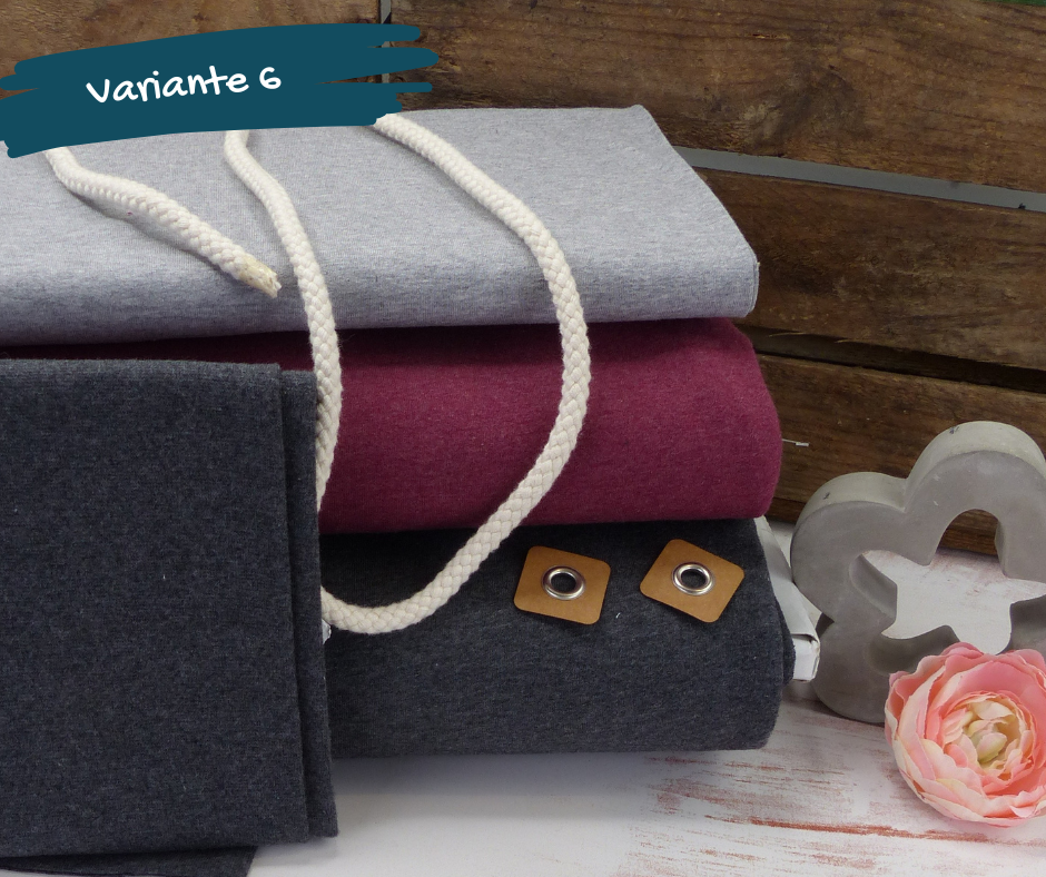 Nähpaket - Hoodie "Toni"  für Kinder
