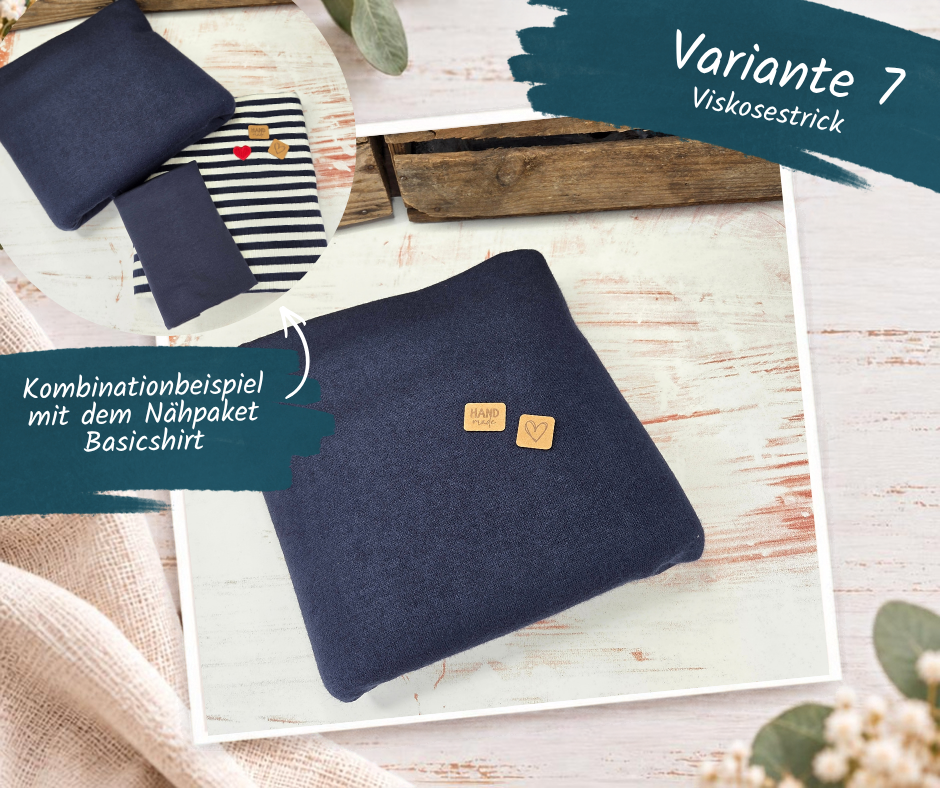 Nähpaket  "Stickjacke Minna" Damen (32-58)