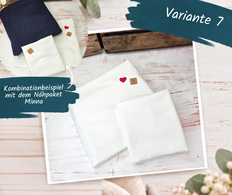 Nähpaket  "Basicshirt" Kinder (74-164)