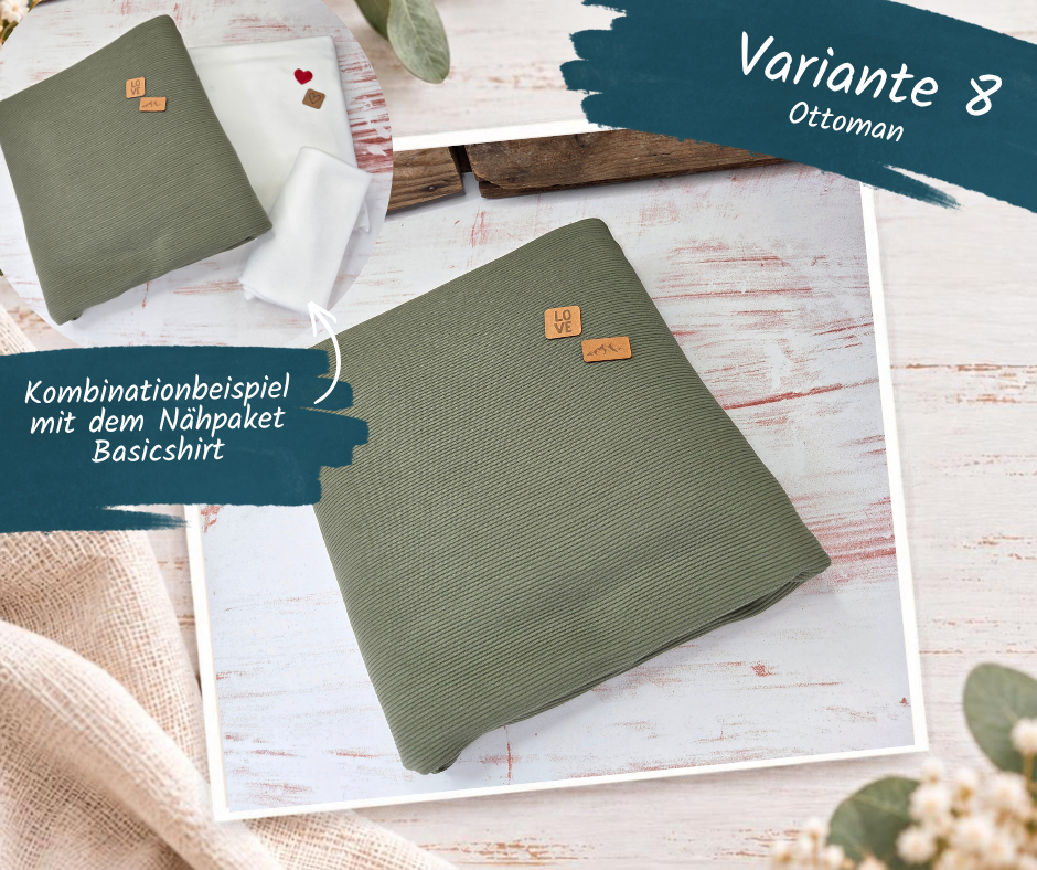 Nähpaket  "Stickjacke Minna" Damen (32-58)
