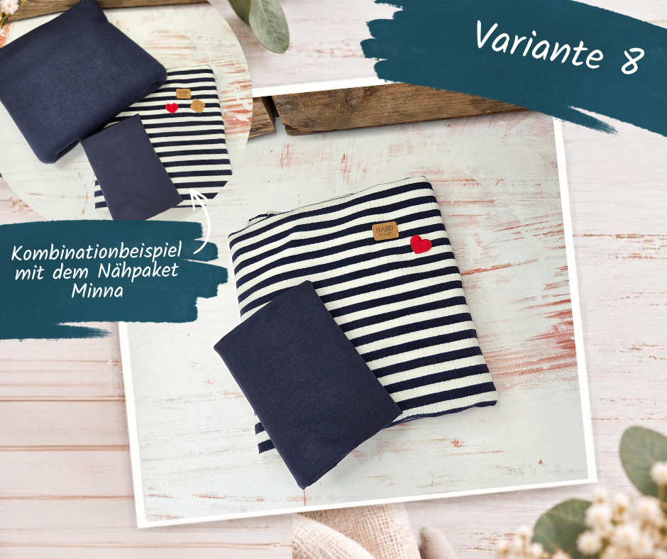 Nähpaket  "Basicshirt" Kinder (74-164)