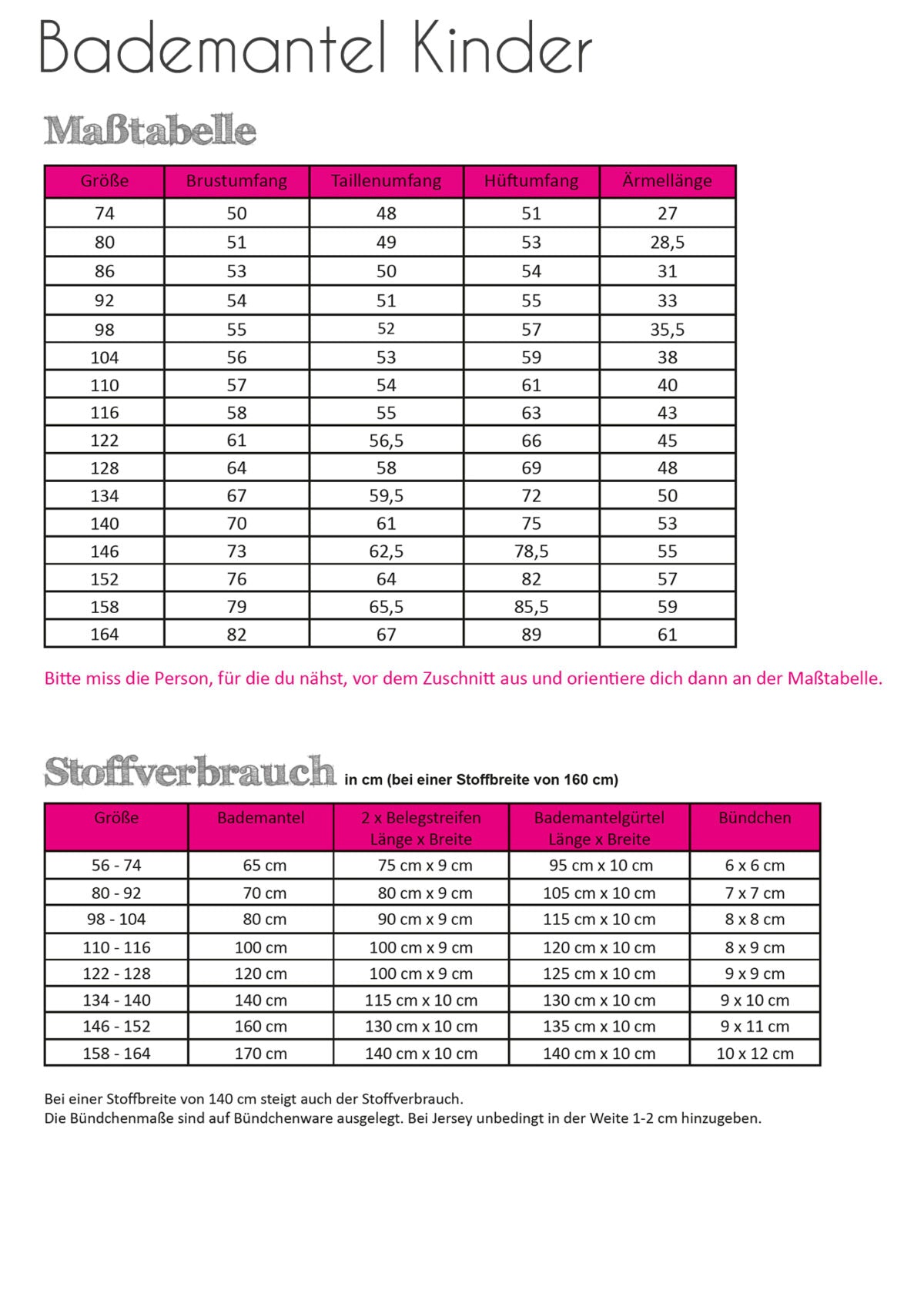 "Bademantel" für Kinder von Fadenkäfer