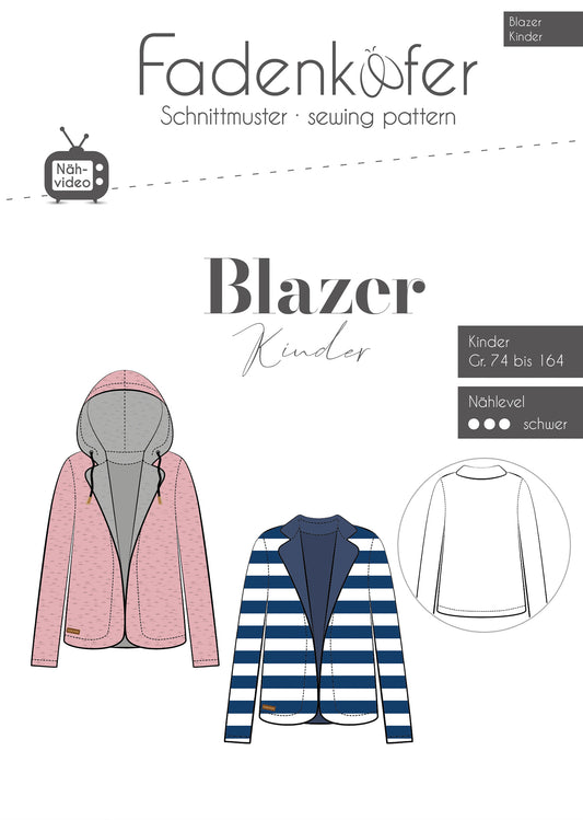 "Blazer" für Kinder von Fadenkäfer
