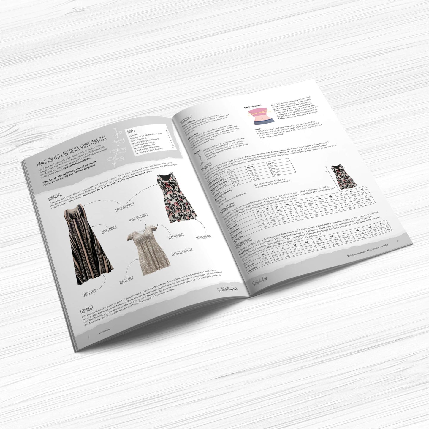 " Dreamy Dress Damen" von Schleiferlwerk (Gr.32-52)