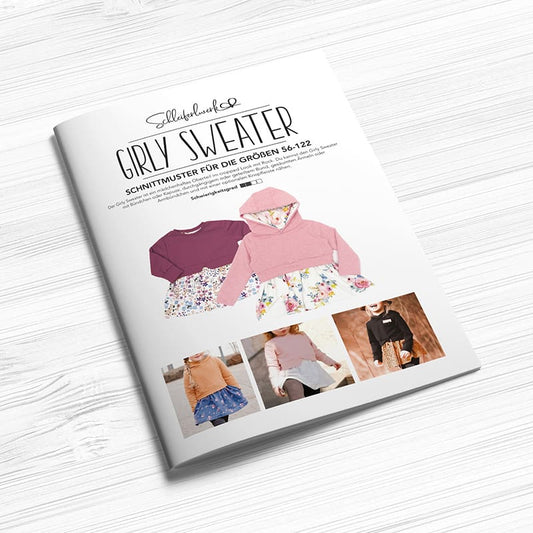 "Girly Sweater" von Schleiferlwerk (Gr.56-122)