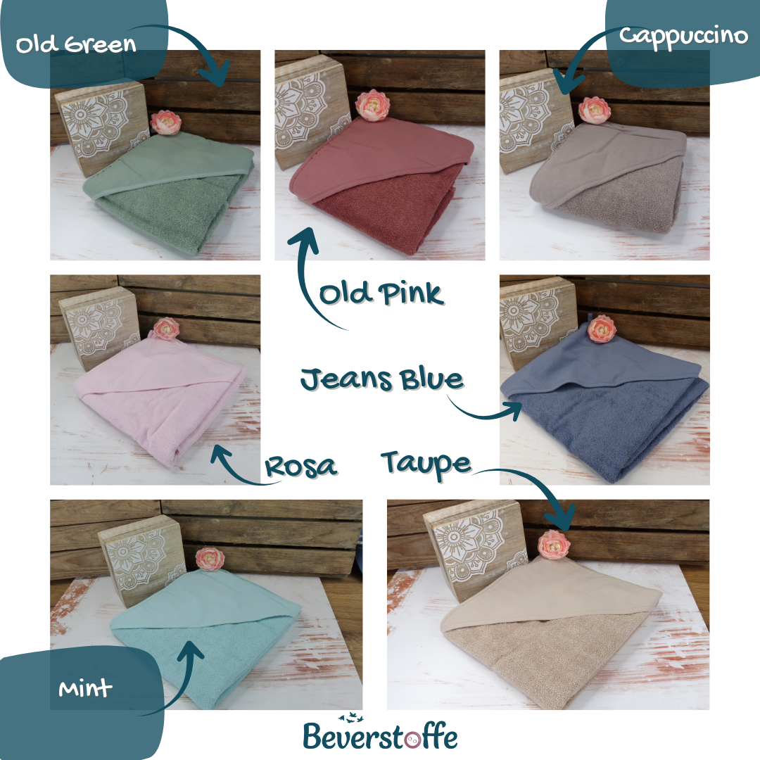 Kapuzenhandtuch mit Namen