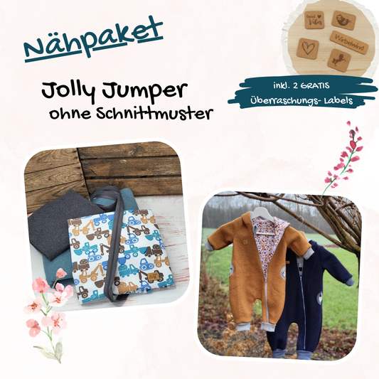 Nähpaket - Overall "Jolly Jumper"