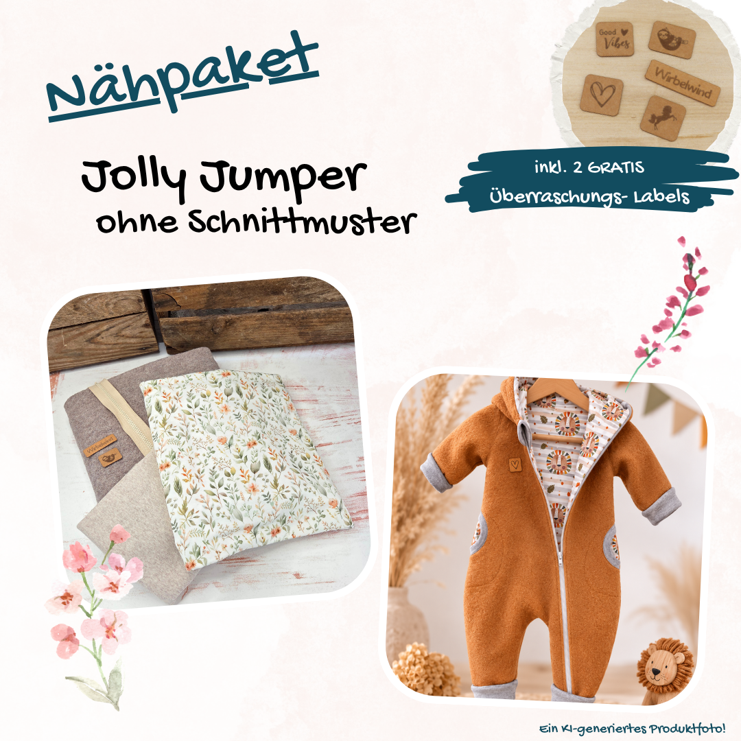 Nähpaket - Overall "Jolly Jumper"