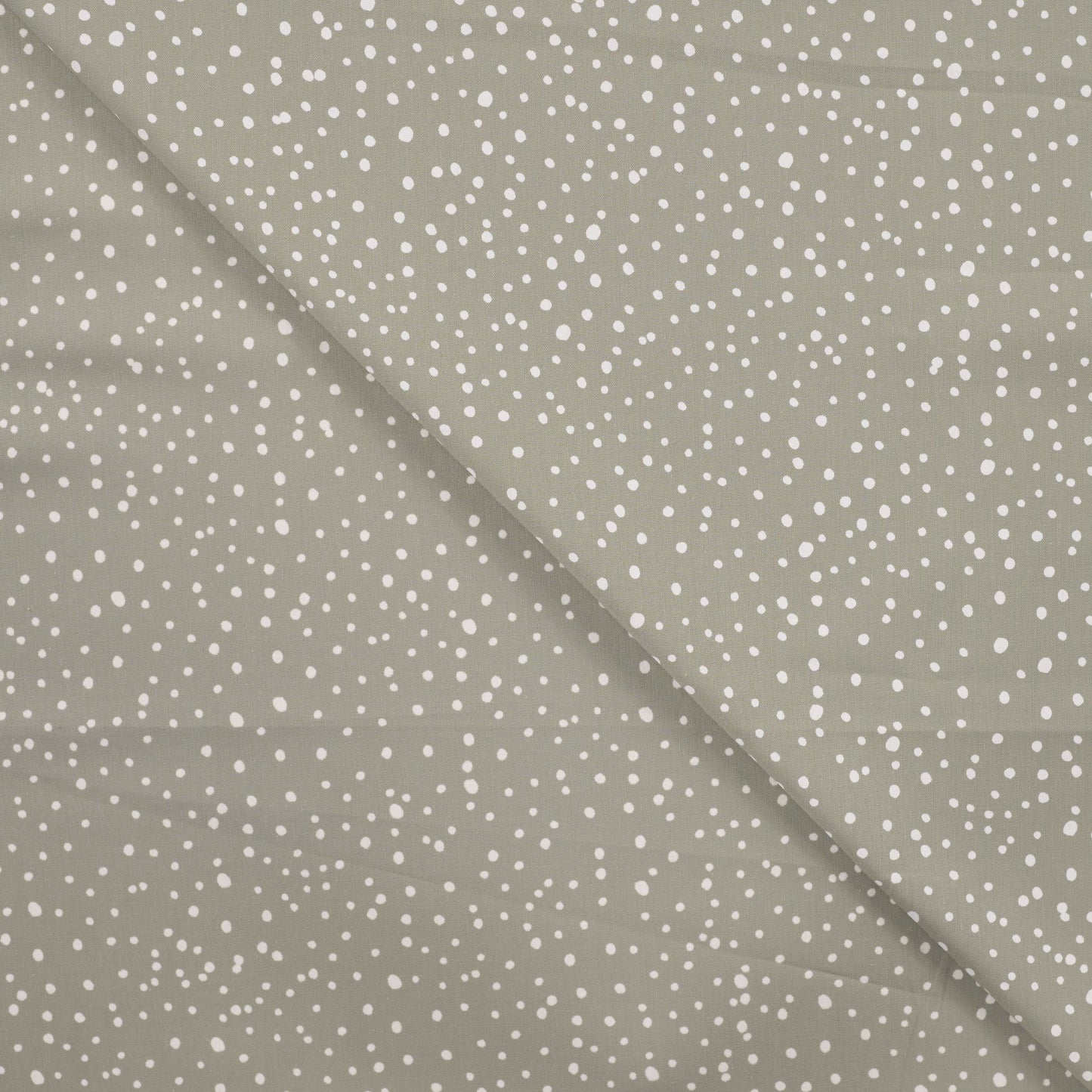 Baumwolle, Webware, Dots Khaki