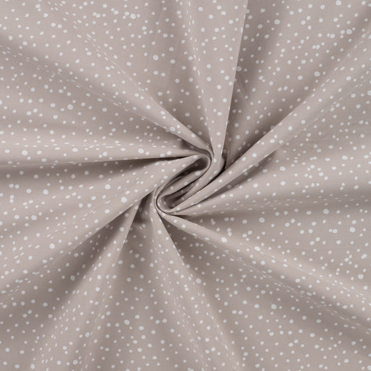 Baumwolle, Webware,Dots Sand