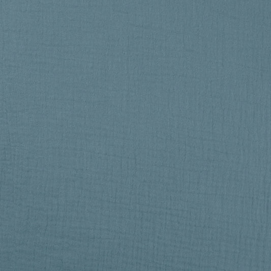 Musselin, dusty Blue