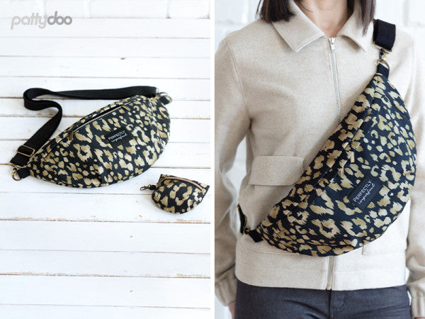 Schnittmuster "Keely" Bauchtasche Set S, M, L