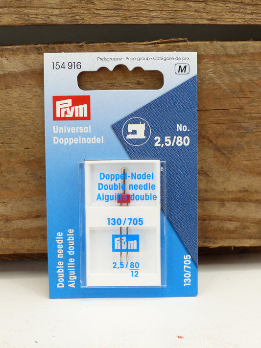 Doppel-Nähmaschinennadeln mit Flachkolben