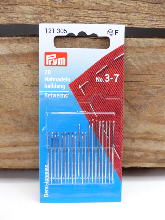 Nähnadeln halblang, Nr. 3-7, sortiert