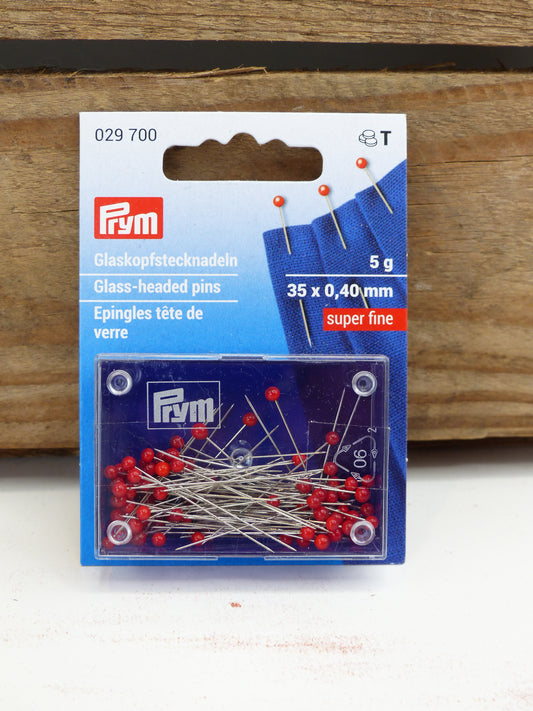 Glaskopfnadeln "super fine"