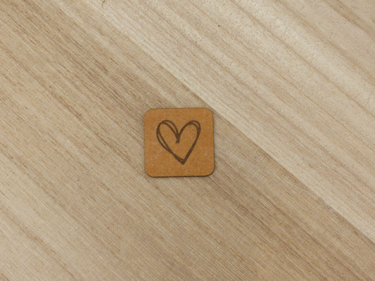 Zierteile aus SnapPap- Herz