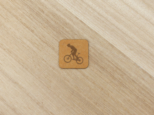 Zierteile aus SnapPap- Mountainbiker