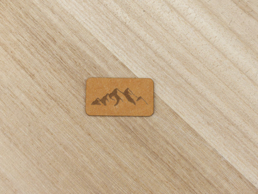 Zierteile aus SnapPap- Berge