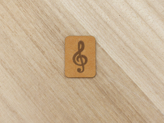 Zierteile aus SnapPap- Notenschlüssel