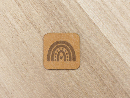 Zierteile aus SnapPap- Regenbogen