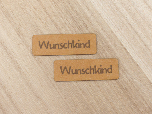 Zierteile aus SnapPap- Wunschkind