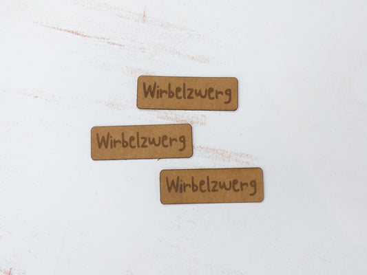 Zierteile aus SnapPap- "Wirbelzwerg"