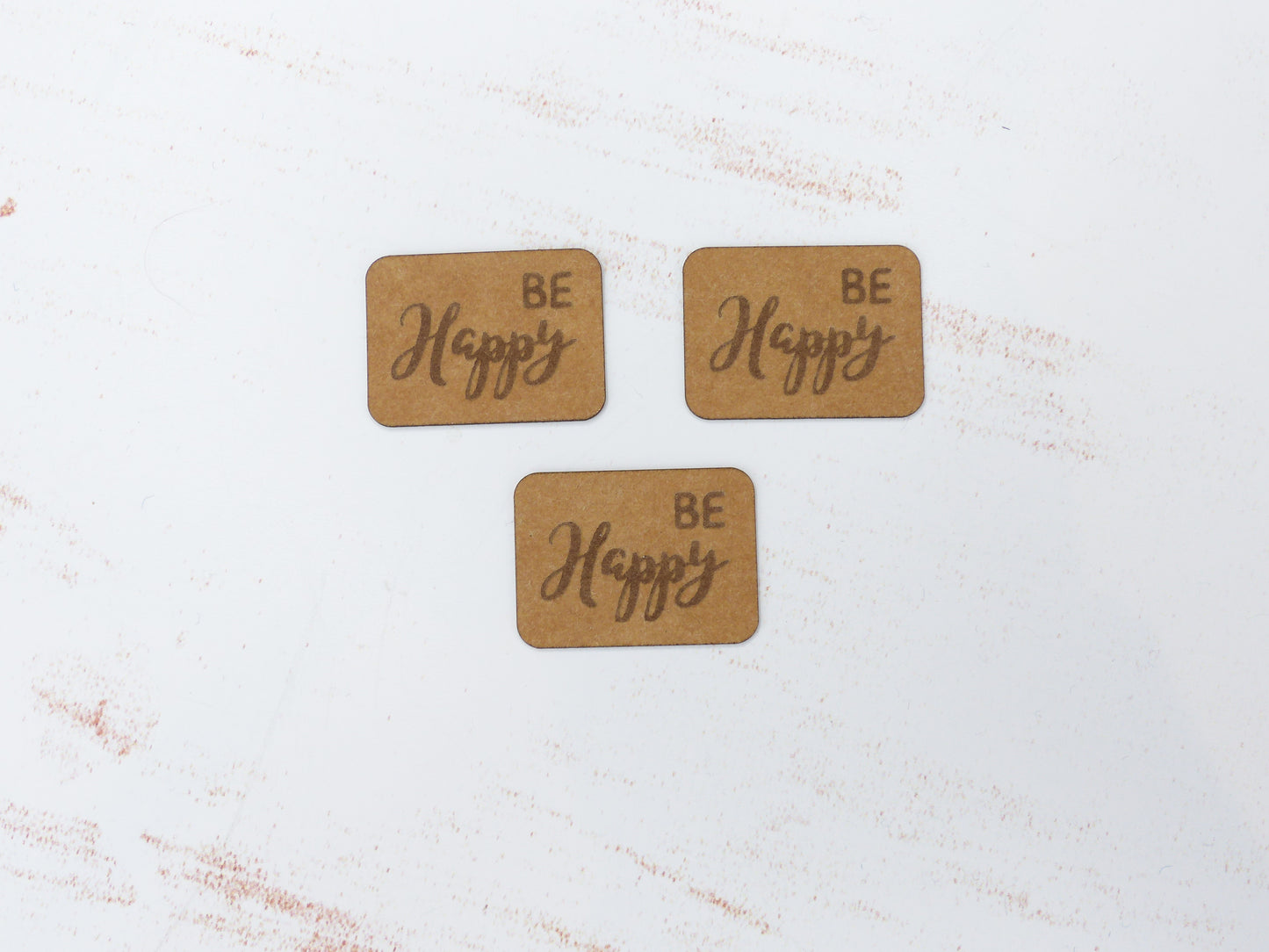 Zierteile aus SnapPap- "be Happy"