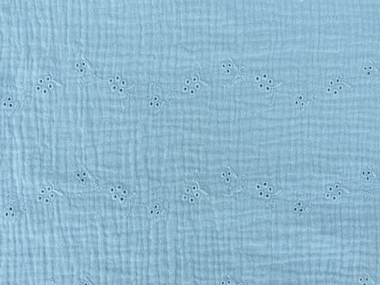 Musselin, Lochstickerei, Mint