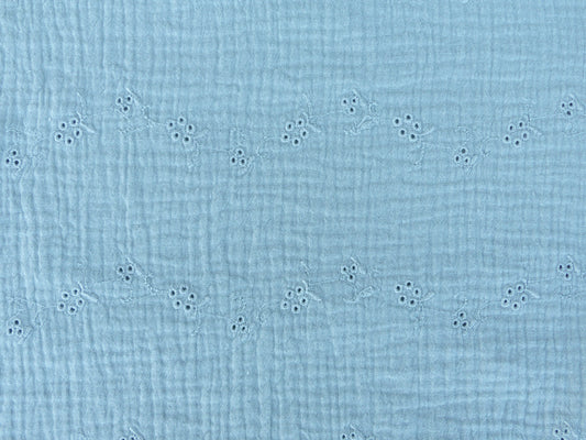 Musselin, Lochstickerei, Mint