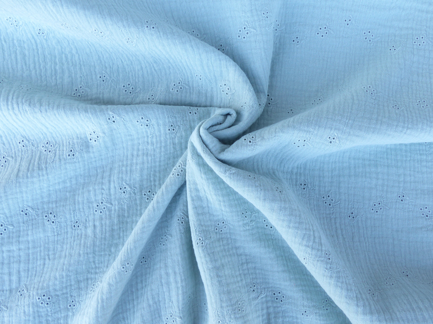 Musselin, Lochstickerei, Mint