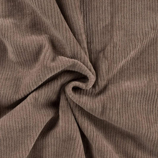 Cord- Jersey- Taupe