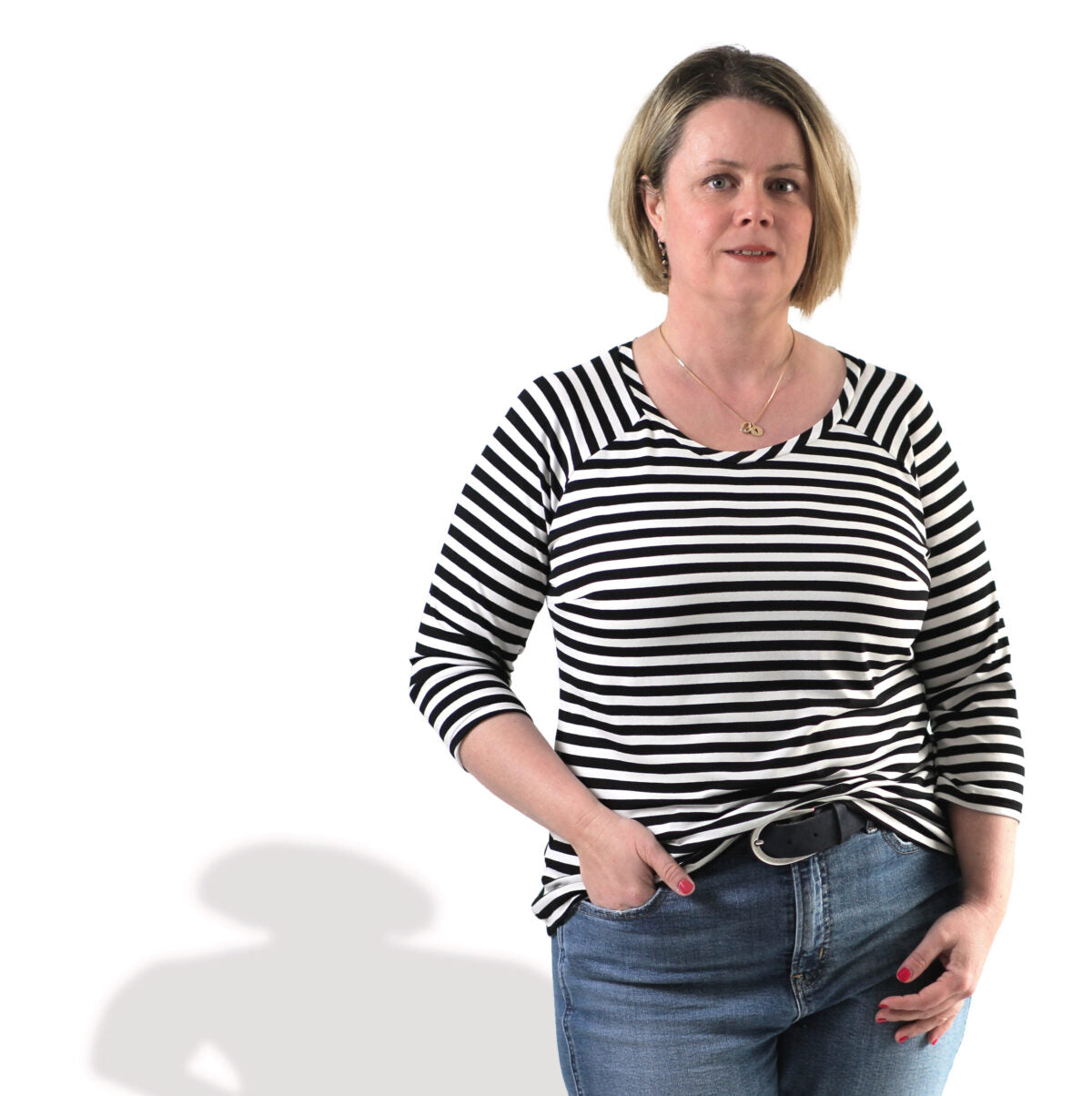 "Raglanshirt" für Damen von Fadenkäfer