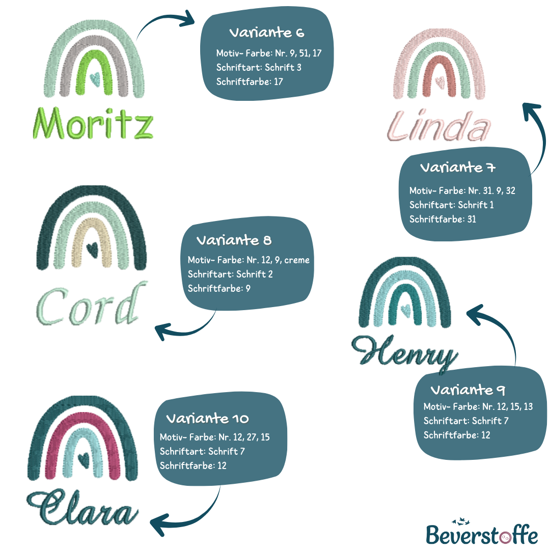 Rucksack- Regenbogen